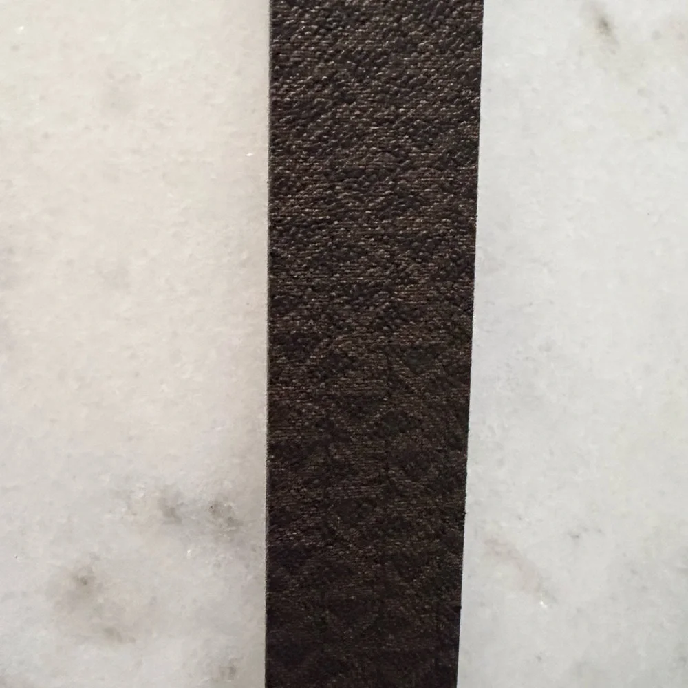 $58 Michael Kors logo Tan Belt with Gold Accents large